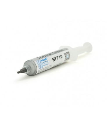 Паста термопроводная HY-710 30g, шприц, Grey, &gt,3,17W/m-K, &lt,0.067°C-in²/W, -30°≈240°, OEM Q5