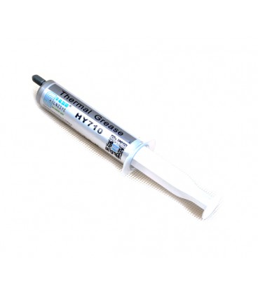 Паста термопроводная HY-710 5g, шприц, Grey, &gt,3,17W/m-K, &lt,0.067°C-in²/W, -30°≈240°, OEM Q20
