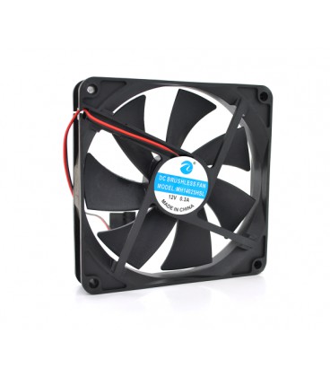 Кулер для охлождения серверных БП MH14025HSL DC sleeve fan 2pin - 140*140*25мм, 12V, 2300об/мин