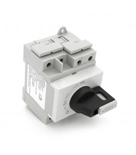 Поворотний вимикач зовнішнього монтажу HGN4-L1-32, DC1000V, 32A, 2P, Grey