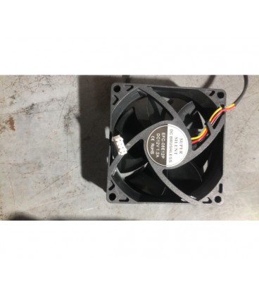 Кулер корпусный 18025 DC, 80x80x25mm, 12V/1.2A, 4-pin MOLEX, Black, OEM