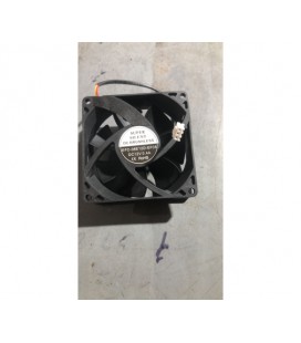 Кулер корпусный Merlion 18025, 80x80x25mm, 12V/0.4A, 3-pin, Black, OEM