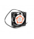 Кулер для охлаждения серверных БП SUNON 8025 DC sleeve fan, 80x80x25mm, RPM 2600±10%, 220V/0.10A, 2-pin (под пайку), Black