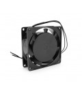 Кулер для охлаждения серверных БП SUNON 8025 DC sleeve fan, 80x80x25mm, RPM 2600±10%, 220V/0.10A, 2-pin (под пайку), Black