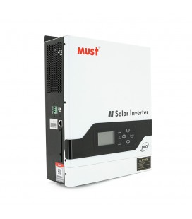 Гібридний інвертор MUST PV18-3224PRO, 3200W, 24V, ток заряда 1-100А, 160-275V, MPPT (18А, 400 Vdc)Parallel WI-FI