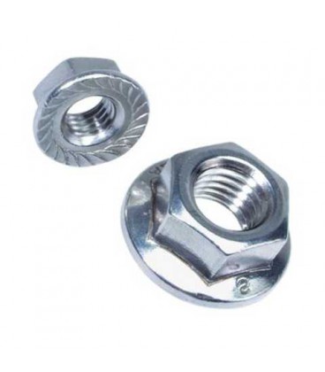Гайка DIN 6923 М8 А2 зубчаста