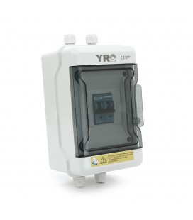 Вимикач навантаження постійного струму для сонячних систем HA-4, 2P, 32A, 550V, MC4, підключення верх-низ