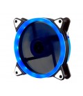 Кулер корпусной 12025 DC sleeve fan 4pin - 120*120*25мм, 12V, 1100об/мин, Blue, двухсторонний