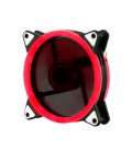 Кулер корпусной 12025 DC sleeve fan 4pin - 120*120*25мм, 12V, 1100об/мин, Red, двухсторонний
