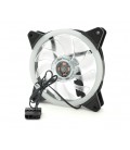 Кулер корпусной 12025 DC sleeve fan 4pin - 120*120*25мм, 12V, 1200об/мин, RGB, двухсторонний