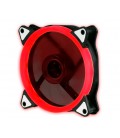Кулер корпусной 12025 DC sleeve fan 4pin - 120*120*25мм, 12V, 1100об/мин, Red, односторонний
