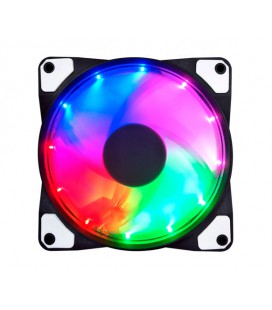 Кулер корпусной 12025 DC sleeve fan 4pin - 120*120*25мм, 12V, 1100об/мин, RGB, односторонний
