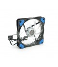 Кулер корпусной 12025 DC sleeve fan 3pin + 4pin - 120*120*25мм, 12V, 1100об/мин, Blue