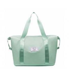 Сумка-трансформер для ручного багажа, 55x20x44cm, 56-75л., Green, 0.44кг