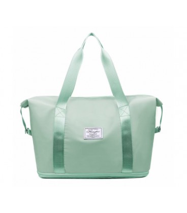 Сумка-трансформер для ручного багажа, 55x20x44cm, 56-75л., Green, 0.44кг