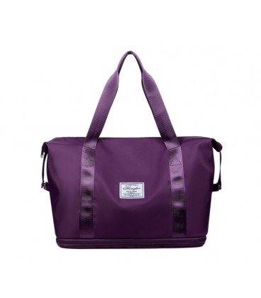 Сумка-трансформер для ручного багажа, 55x20x44cm, 56-75л., Dark purple, 0.44кг