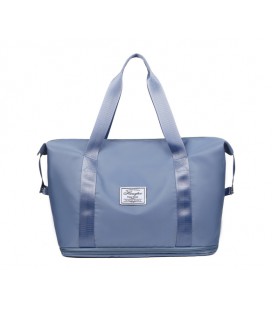 Сумка-трансформер для ручного багажа, 55x20x44cm, 56-75л., Blue, 0.44кг