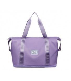 Дорожная сумка-трансформер для ручного багажа, 55x20x44cm, 56-75л., Violet, 0.44кг