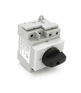 Поворотний вимикач зовнішнього монтажу HGN4-NL1-32, DC1000V, 32A, 4P, IP66, Grey