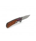Нож складной Browning-DA142, ручка сталь + дерево с рисунком, длина 228 мм, 247 гр, Box