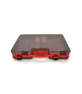 Ящик для снастей двухуровневый 280*190*55мм, 16 отделений