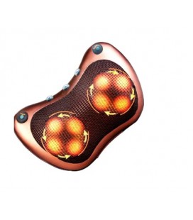 Массажная подушка для шеи и спины Massage Pillow (8 шариков)