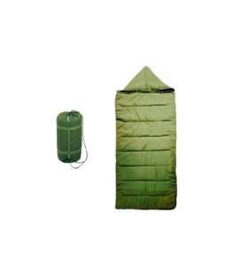 Зимний спальный мешок М-7 с капюшоном,190х90см, Олива