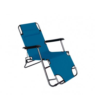 Кресло-шезлонг YT36697, 1530*600*800мм, Dark Blue, OEM