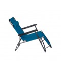 Кресло-шезлонг YT36697, 1530*600*800мм, Dark Blue, OEM