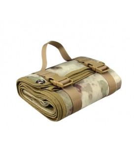 Раскладной туристический коврик, для пикника и кемпинга, 200х75cm, 0,6 kg, Sand camouflage