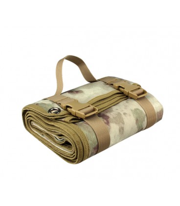 Раскладной туристический коврик, для пикника и кемпинга, 200х75cm, 0,6 kg, Sand camouflage