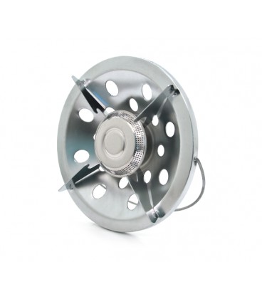 Горелка для газового балона, диаметр горелки: 80 мм, толщина: 0,8 мм вес: 435 г латунь соединение: W21.8