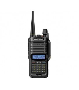 Беспроводная рация Baofeng UV-9R Plus 8W, корпус пластмасс, частота VHF:136-174+UHF:400-470Mhz, Black, Box