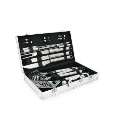 Набор из 18 аксессуаров для пикника в кейсе, 430х240х80 мм