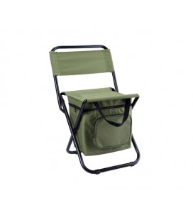 Складной стул + сумка-холодильник Voltronic, 320х310х580 мм, 1,350 кг, цвет: зеленый