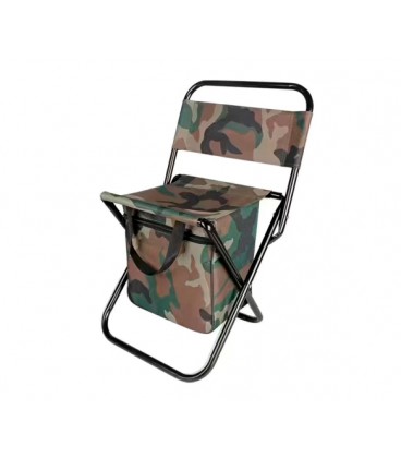 Складной стул + сумка-холодильник Voltronic, 320х310х580 мм, 1,350 кг, цвет: мультикам