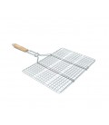 Решетка-гриль двойная, 40-30cm, нержавеющая сталь
