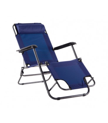Кресло-шезлонг Круиз, 1240*610*800мм, Blue OEM