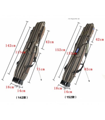 Чехол для удилищ, 142см