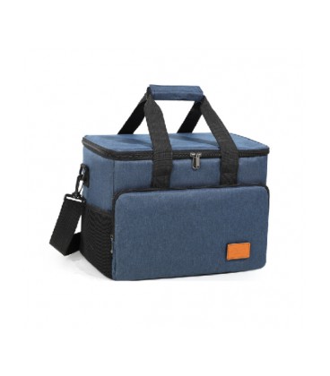 Термосумка TG16/Be алюминевая термоизоляция, ткань, (250х340х260мм), Blue