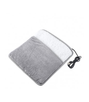 Грелка мультифнкциональная AAD-5353 USB, ткань с ворсом, постоянная температура, серый