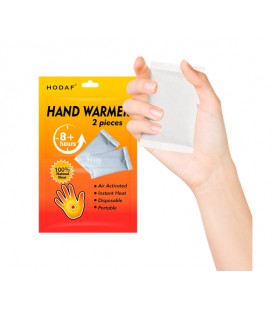 Химическая грелка для рук Hand Warmer Hodaf, до 8-и часов тепла, 55х90мм, 2 шт. в упаковке
