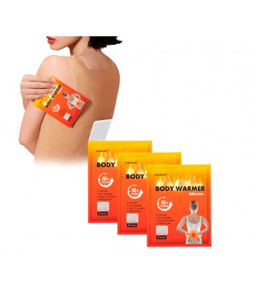Химическая грелка-пластырь для тела Body Warmer, до 10-и часов тепла, 1 шт. в упаковке