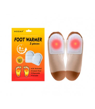 Химическая грелка для пальцев ног Foot Warmer, до 8-и часов тепла, 95х70мм, 2 шт. в упаковке