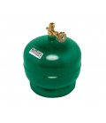 Газовый баллон Golden Lion 2кг (4,8л), давление 18BAR + горелка 20354, Green, Q4