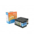 Зажигалка турбо BOSSJAZZ BJ-1309+фонарик, упаковка 50шт, цена за упаковку, Black