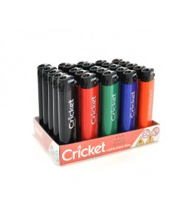 Зажигалка Cricket, упаковка 25шт, цена за упаковку, Mix color