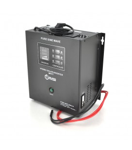 Гібридний інвертор Europower RTSWm-MPPT-2000LCD, 1400W, 24V, струм заряду 10A, 140-275V, MPPT (20/40А, 30-90Vdc)