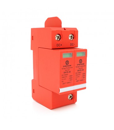 Фотогальванічний захист від перенапруги постійного струму SNYE-40 2P -1000V, 40kA(зі змінними блоками)