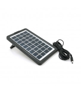 Сонячна панель 3.5W(9В 0.37А) роз'єм 5,5х2,5